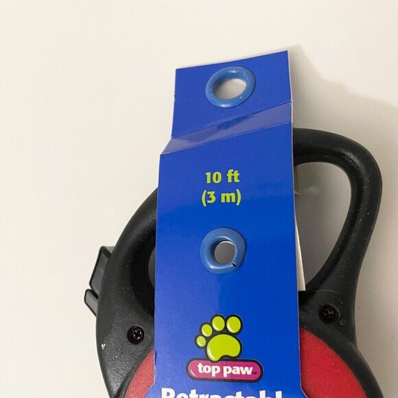 Top Paw 10 Ft Retractable Dog Leash Size XS X Small - Picture 3 of 15
